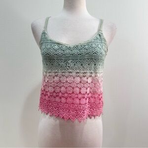 Lace Top Shop Crop Top